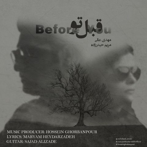 دانلود آهنگ مهدی عالی قبل تو (با دکلمه ی مریم حیدزاده)